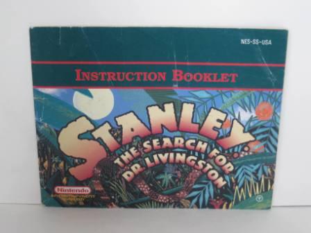 Stanley: The Search for Dr. Livingston - NES Manual